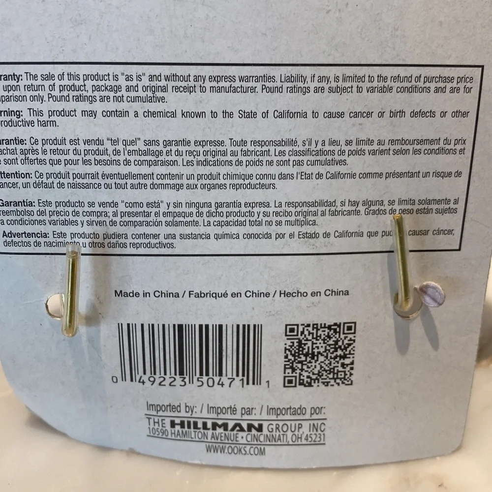 OOK Hillman Deluxe Plate Hanger Set NWT